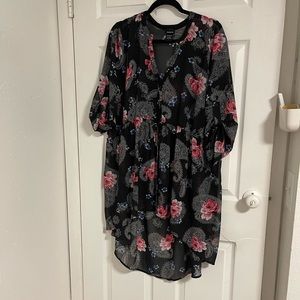 Torrid high-lo blouse